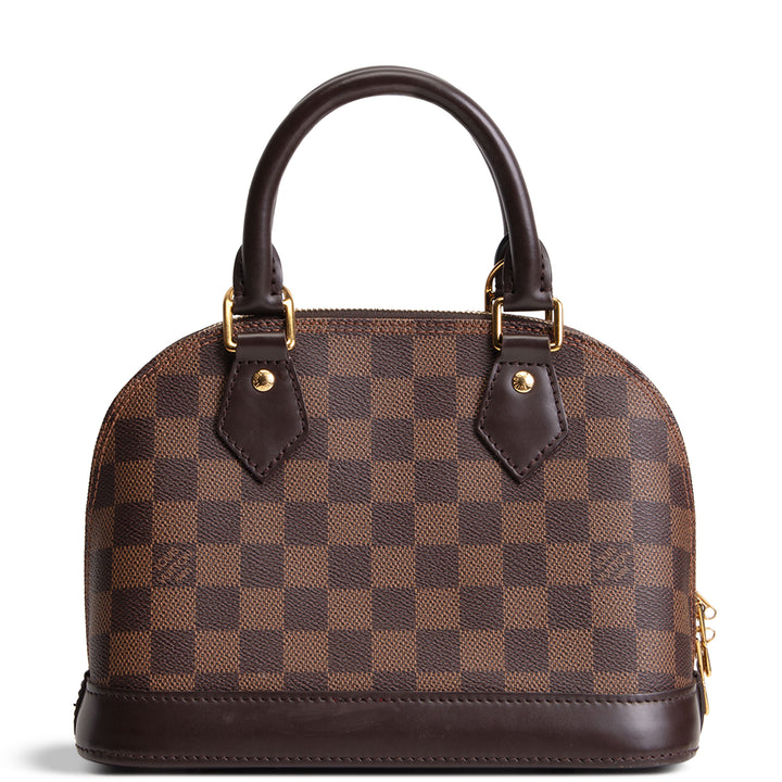 LOUIS VUITTON Alma BB Damier Ebene
