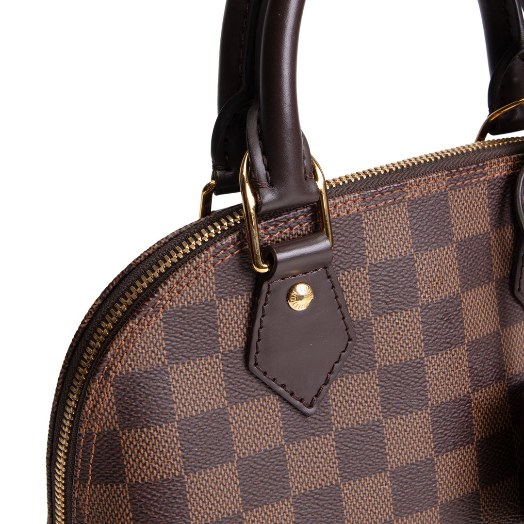 LOUIS VUITTON Alma BB Damier Ebene