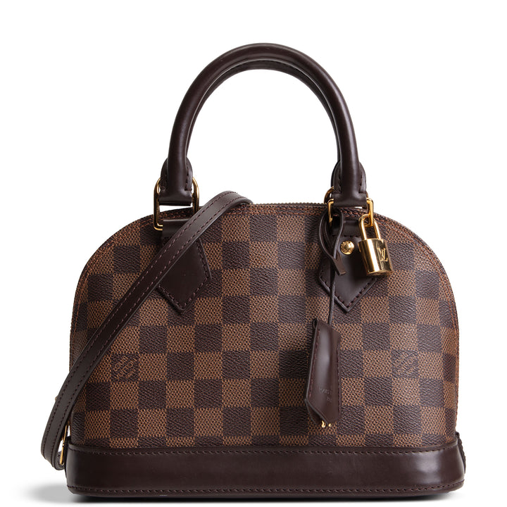 LOUIS VUITTON Alma BB Damier Ebene