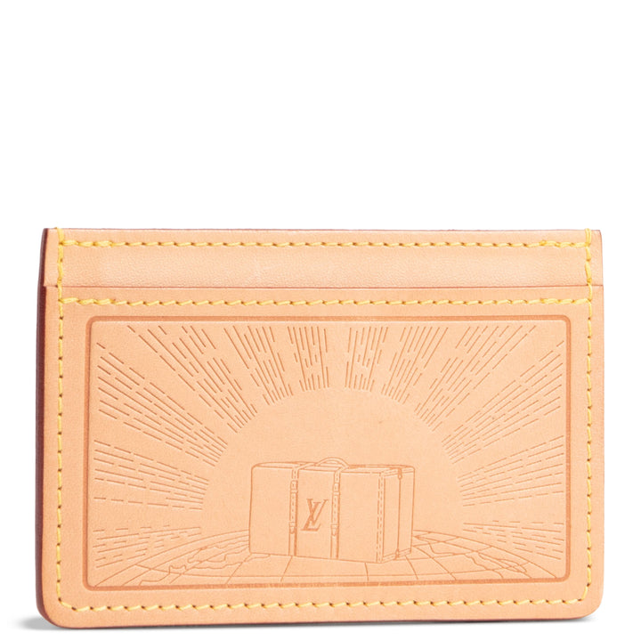 LOUIS VUITTON Vachetta Voyages Card Holder