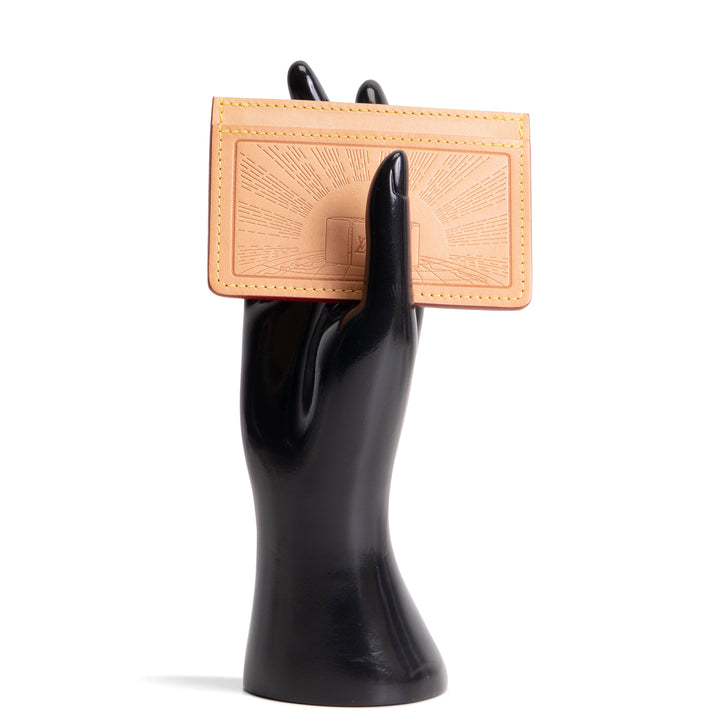LOUIS VUITTON Vachetta Voyages Card Holder