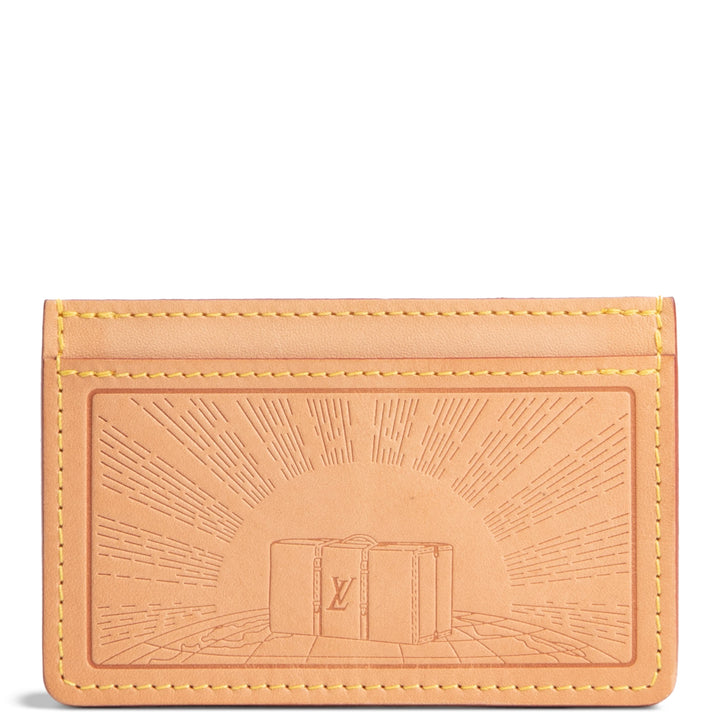 LOUIS VUITTON Vachetta Voyages Card Holder