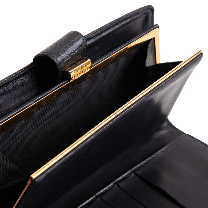 CHANEL Vintage Timeless CC French Wallet OUTLET FINAL SALE