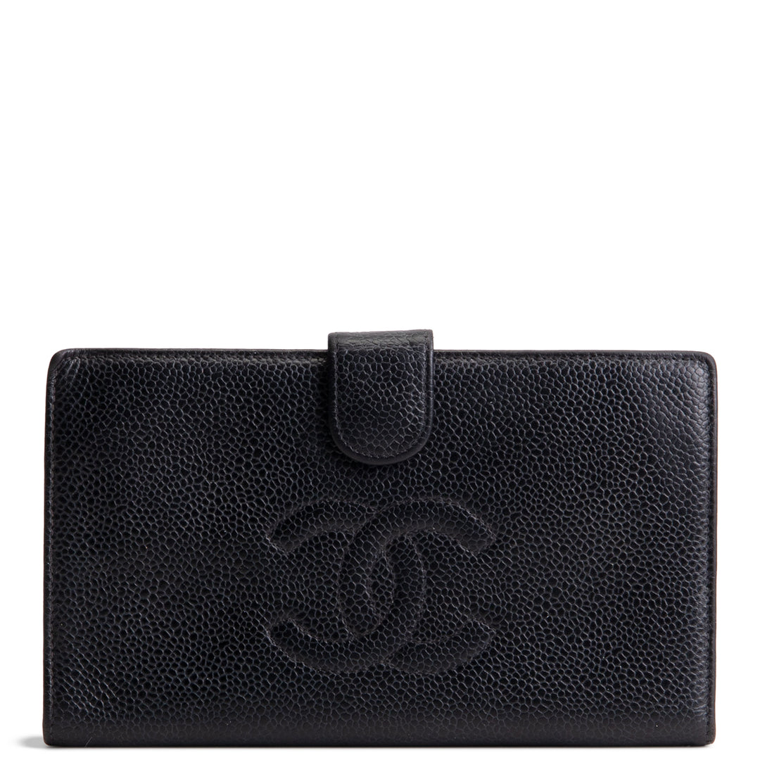CHANEL Vintage Timeless CC French Wallet OUTLET FINAL SALE