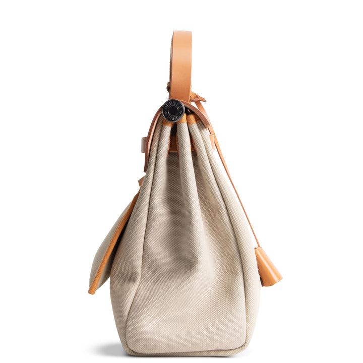 HERMES Toile Herbag Zip 31