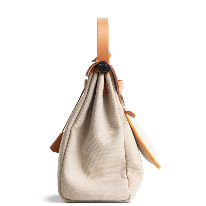 HERMES Toile Herbag Zip 31