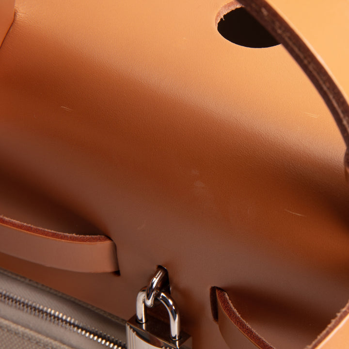 HERMES Toile Herbag Zip 31