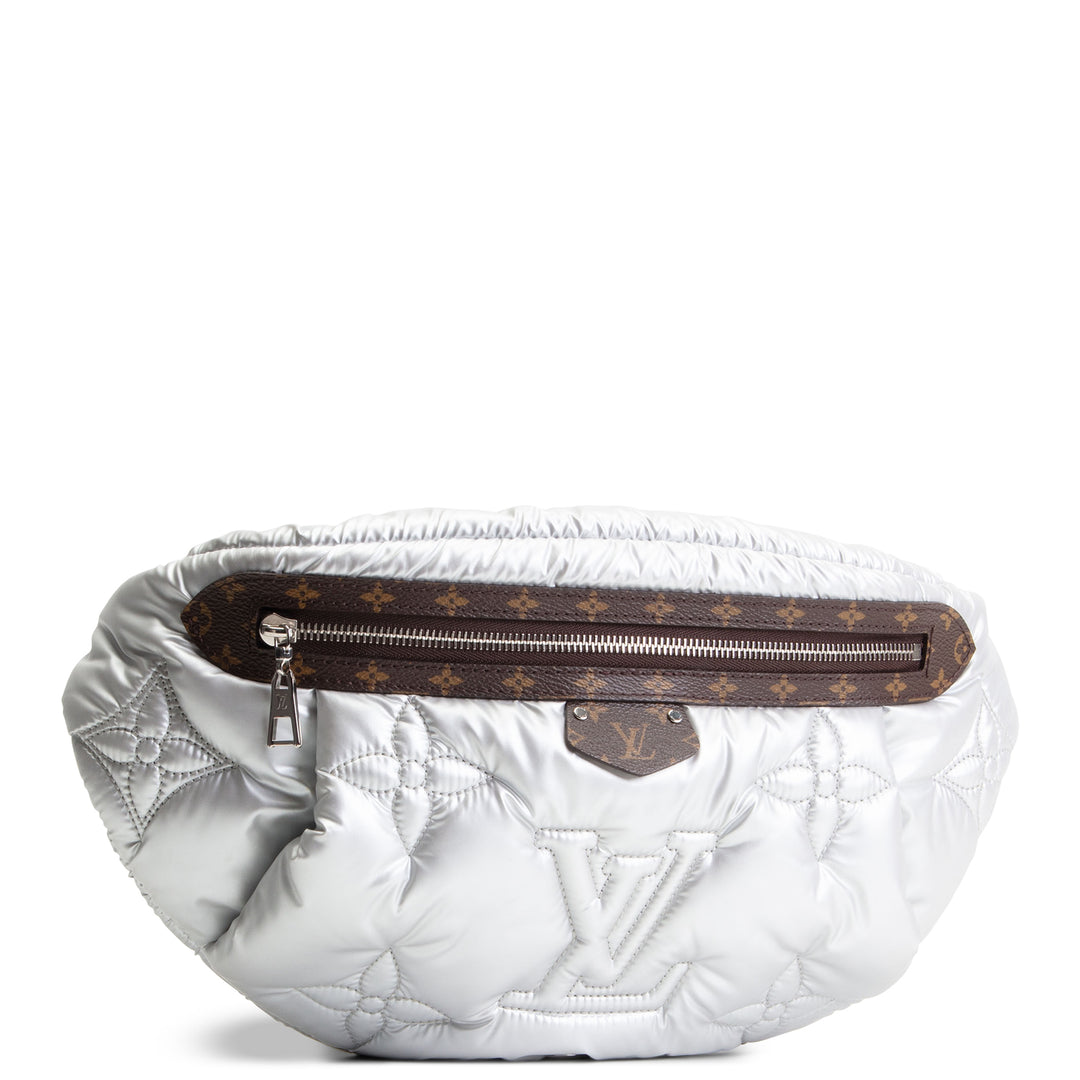 LOUIS VUITTON Pillow High Rise Bumbag - Metallic Silver