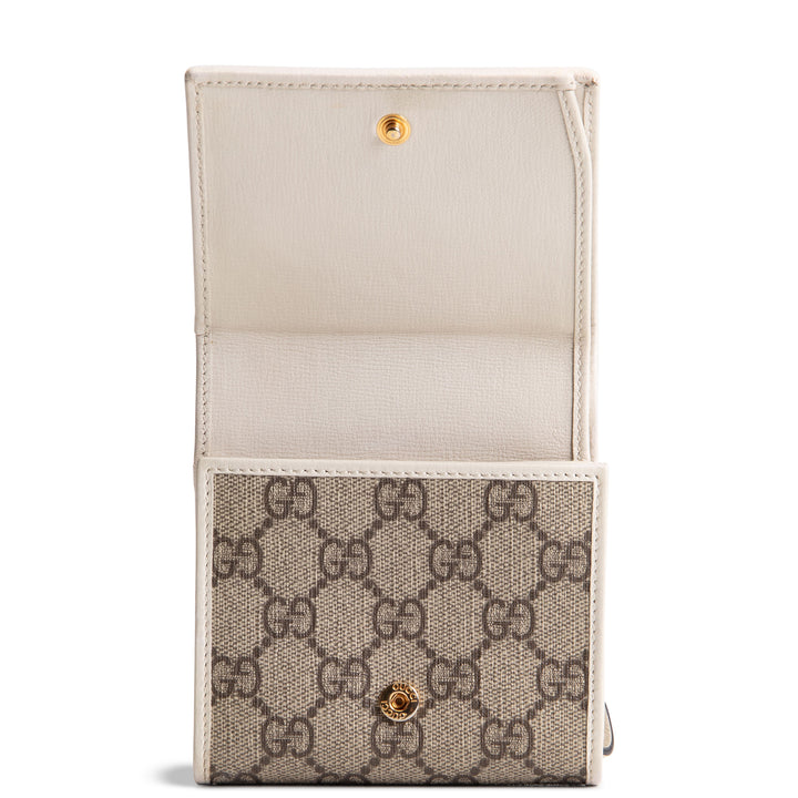 GUCCI Horsebit Wallet GG Supreme