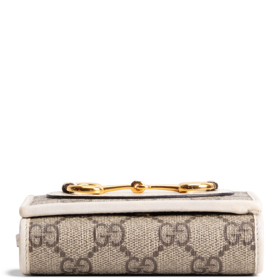 GUCCI Horsebit Wallet GG Supreme