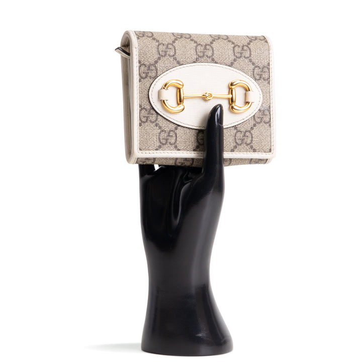 GUCCI Horsebit Wallet GG Supreme
