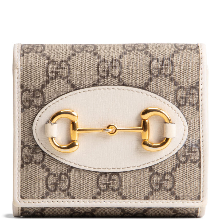 GUCCI Horsebit Wallet GG Supreme