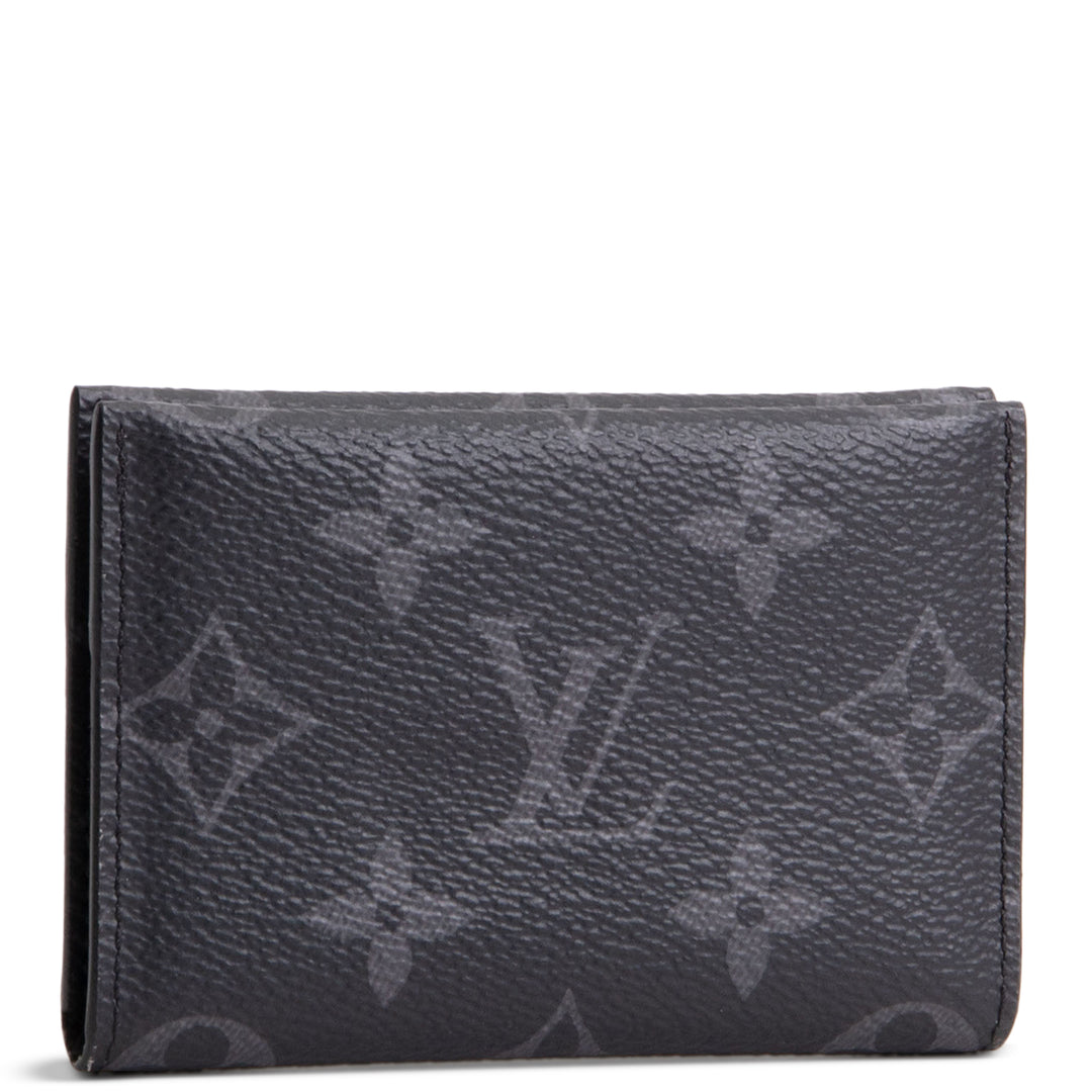 LOUIS VUITTON Monogram Eclipse Double Card Holder