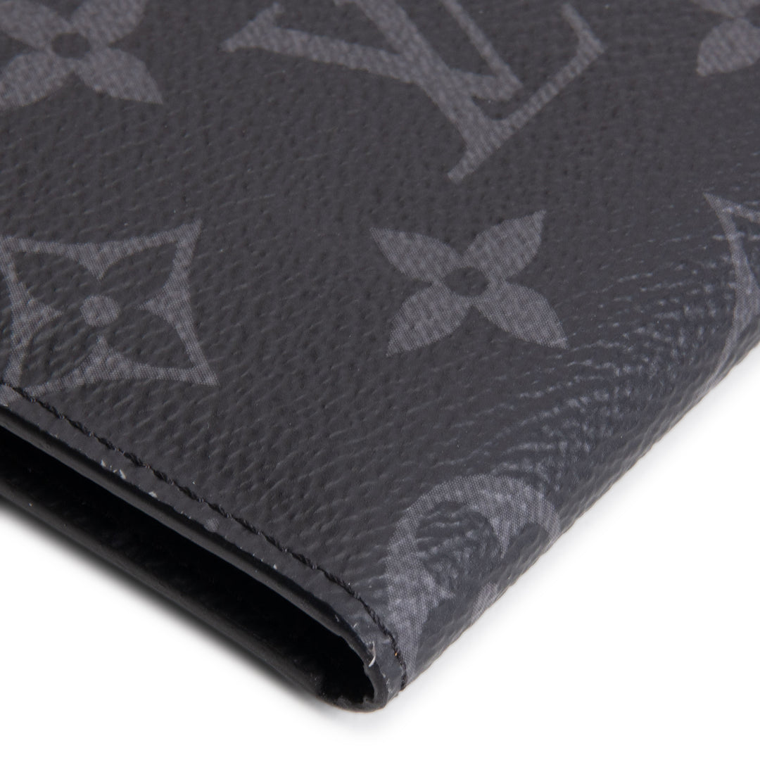 LOUIS VUITTON Monogram Eclipse Double Card Holder