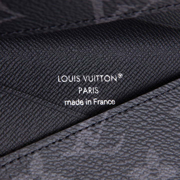 LOUIS VUITTON Monogram Eclipse Double Card Holder