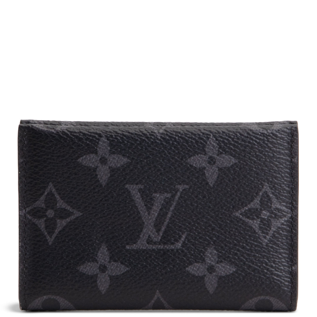 LOUIS VUITTON Monogram Eclipse Double Card Holder