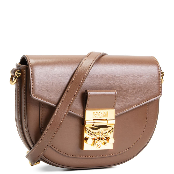 MCM Leather Patricia Crossbody - Brown
