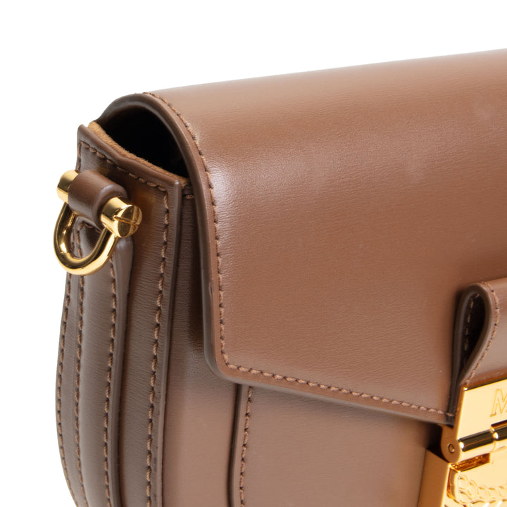 MCM Leather Patricia Crossbody - Brown