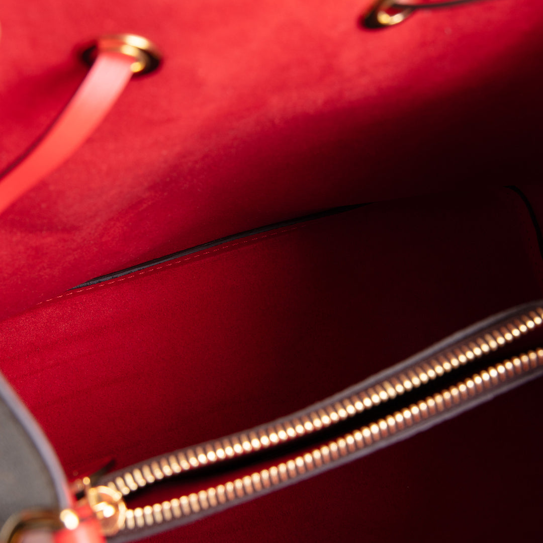 LOUIS VUITTON Monogram NeoNoe MM - Coquelicot Red