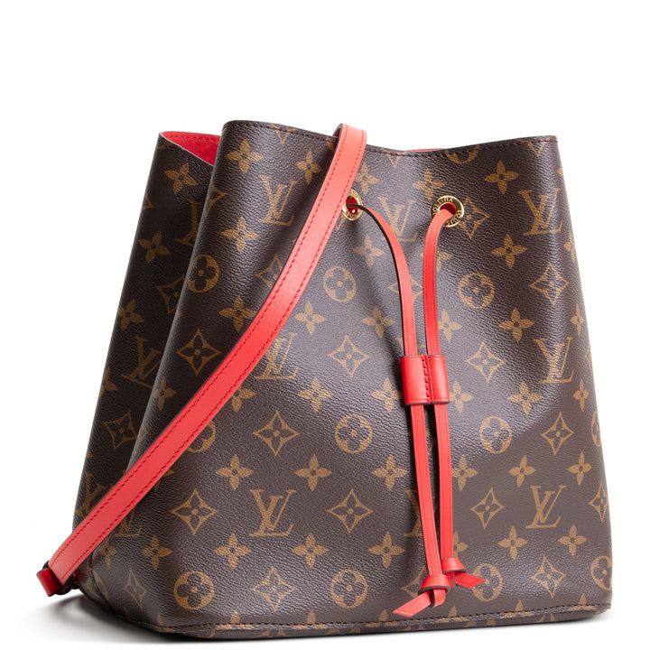 LOUIS VUITTON Monogram NeoNoe MM - Coquelicot Red