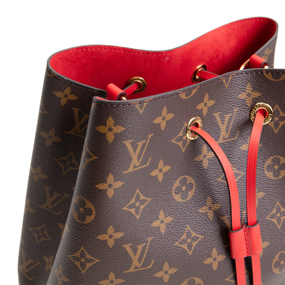 LOUIS VUITTON Monogram NeoNoe MM - Coquelicot Red