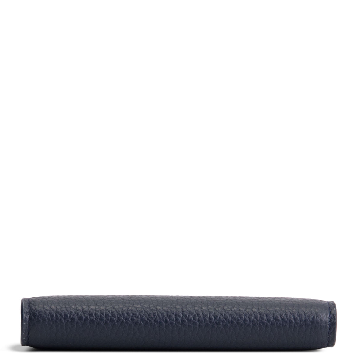 DIOR Leather Card Holder - Navy