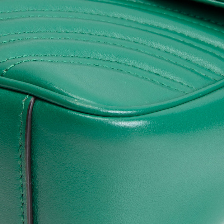 GUCCI GG Marmont Small Shoulder Bag - Green