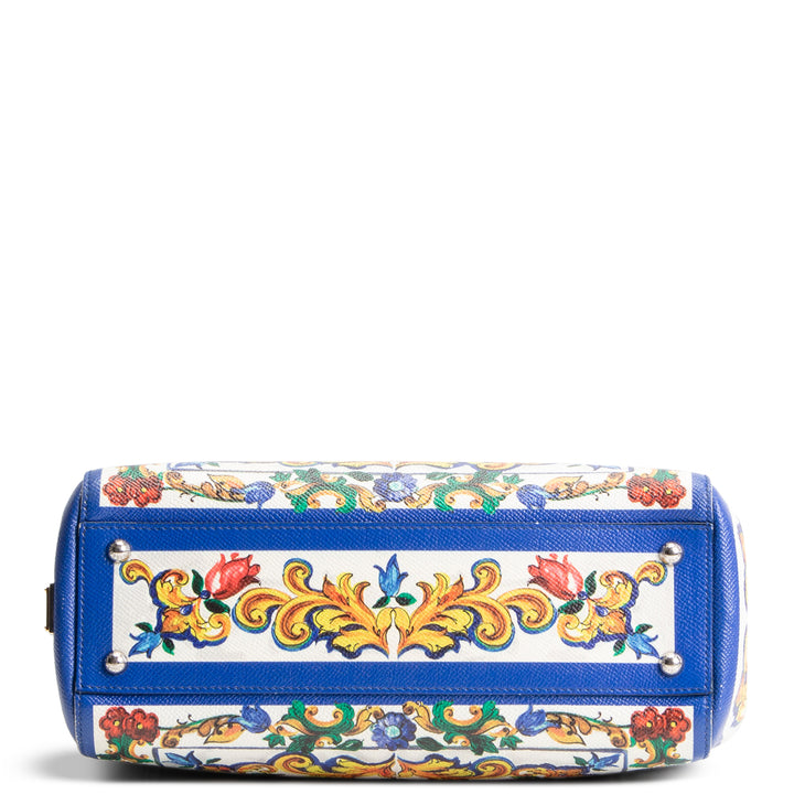 DOLCE & GABBANA Majolica Sicily Shopper Tote