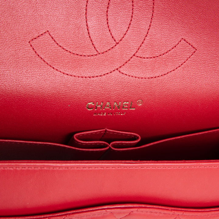 CHANEL Lambskin Classic Jumbo Double Flap