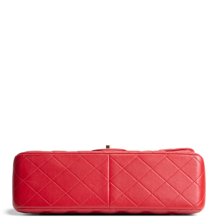 CHANEL Lambskin Classic Jumbo Double Flap