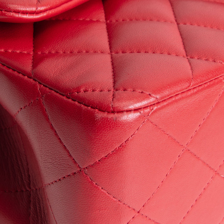 CHANEL Lambskin Classic Jumbo Double Flap