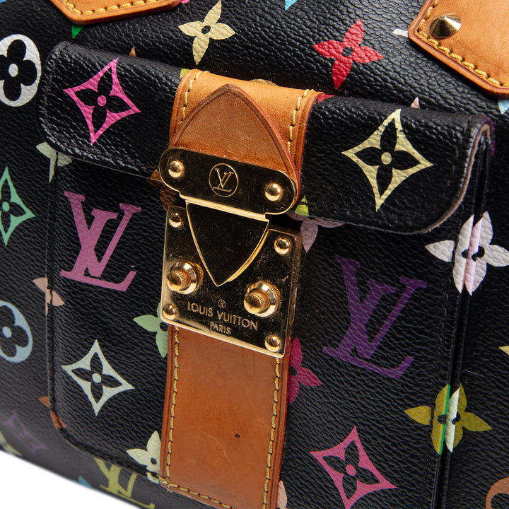 LOUIS VUITTON Monogram Multicolore Speedy 30 - Black