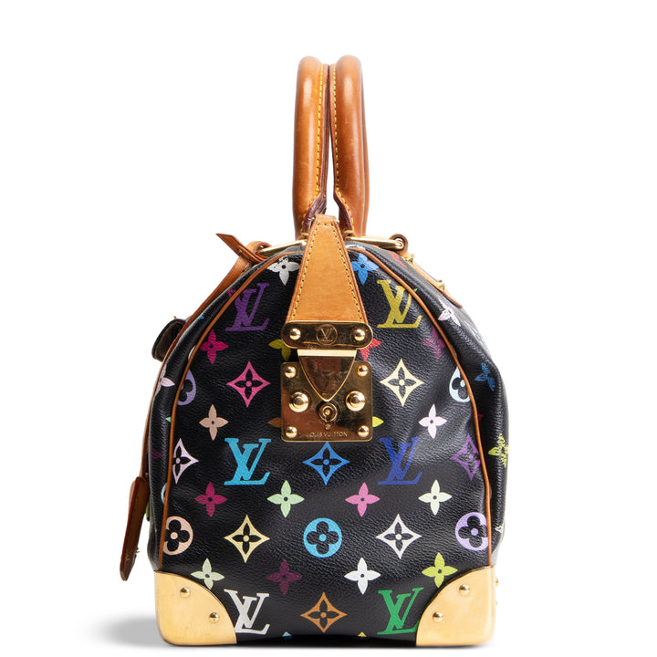 LOUIS VUITTON Monogram Multicolore Speedy 30 - Black