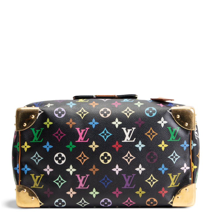 LOUIS VUITTON Monogram Multicolore Speedy 30 - Black