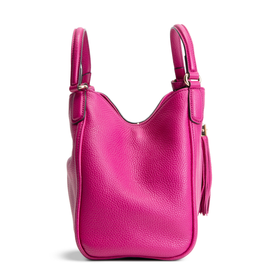 GUCCI Small Soho Shoulder Bag - Magenta