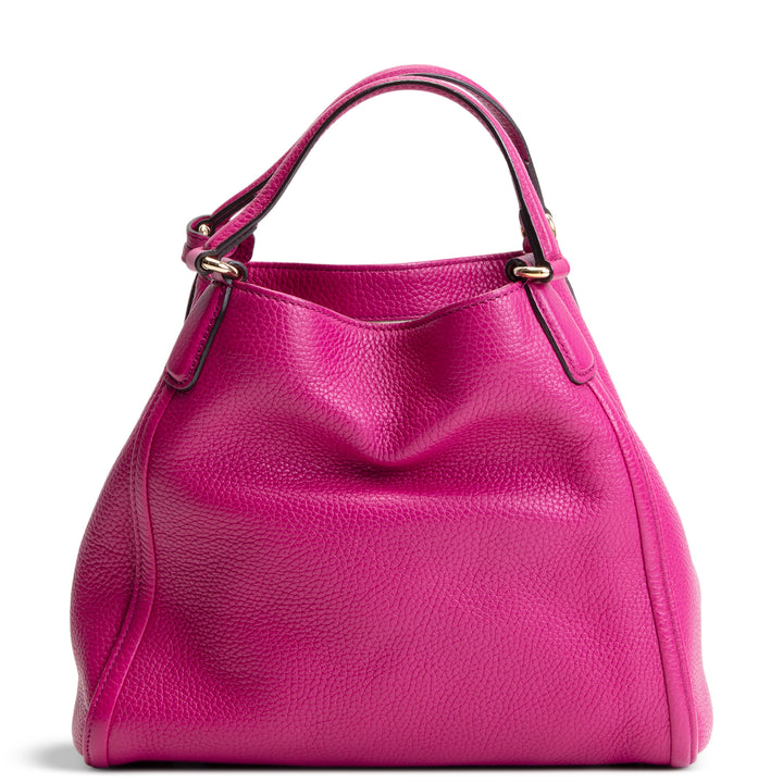 GUCCI Small Soho Shoulder Bag - Magenta