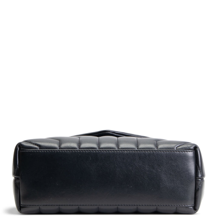 SAINT LAURENT Small Loulou Shoulder Bag - Black - OUTLET FINAL SALE