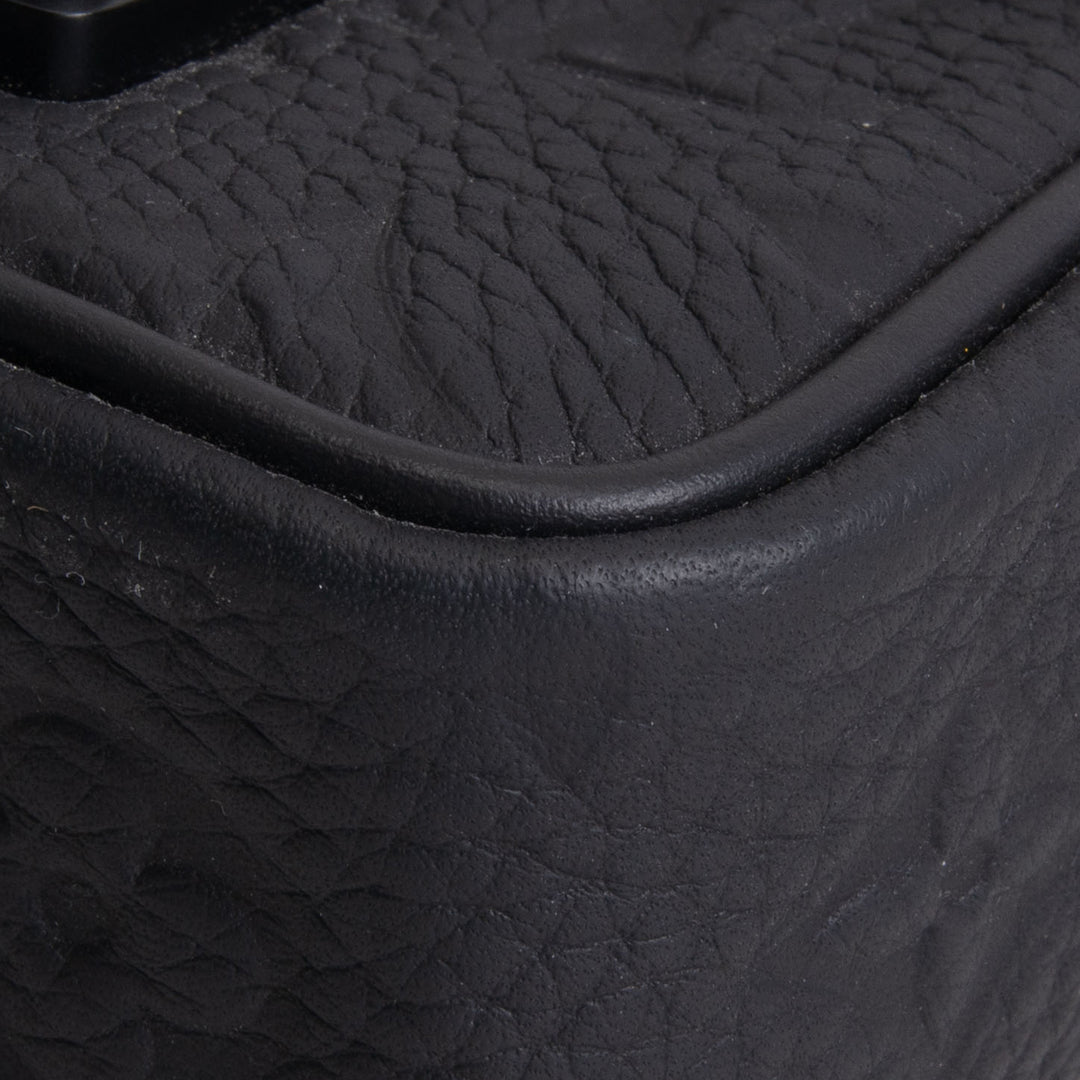 LOUIS VUITTON Taurillon Monogram Pico S Lock Messenger - Black