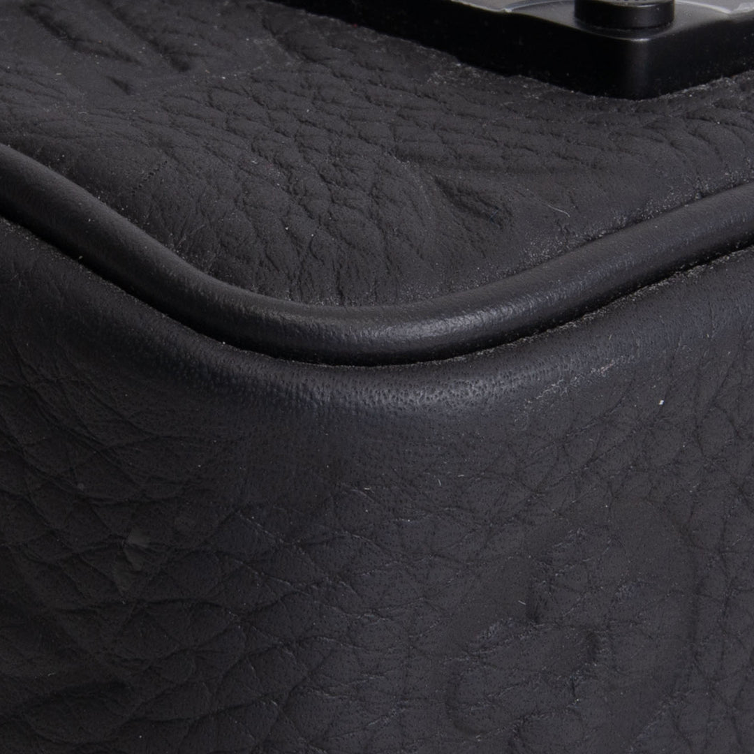 LOUIS VUITTON Taurillon Monogram Pico S Lock Messenger - Black