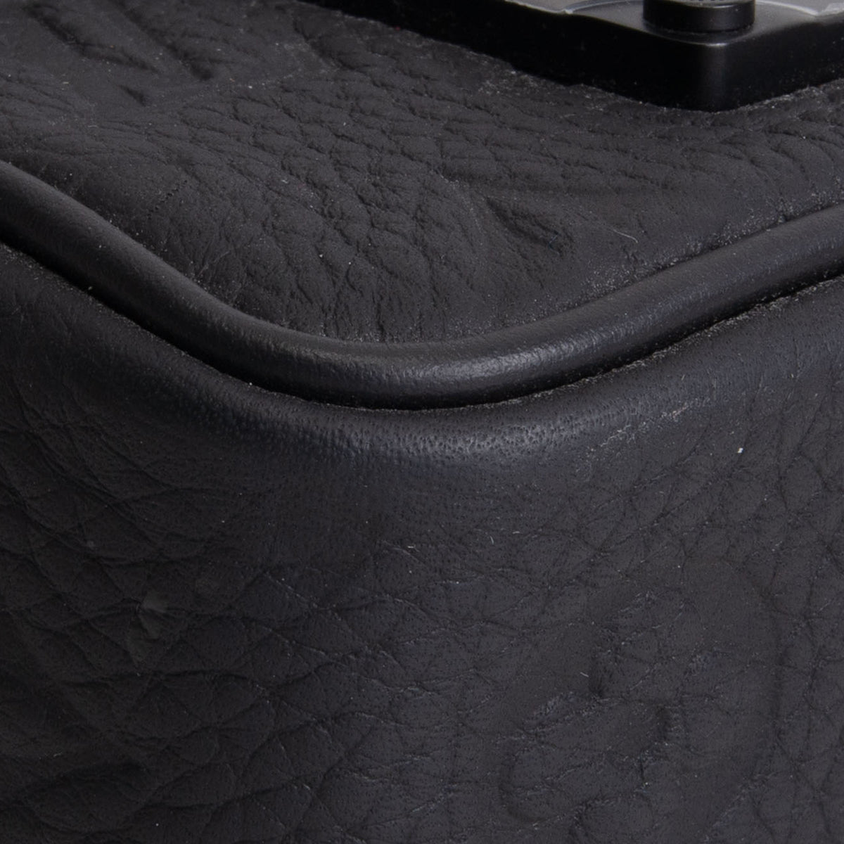 LOUIS VUITTON Taurillon Monogram Pico S Lock Messenger - Black