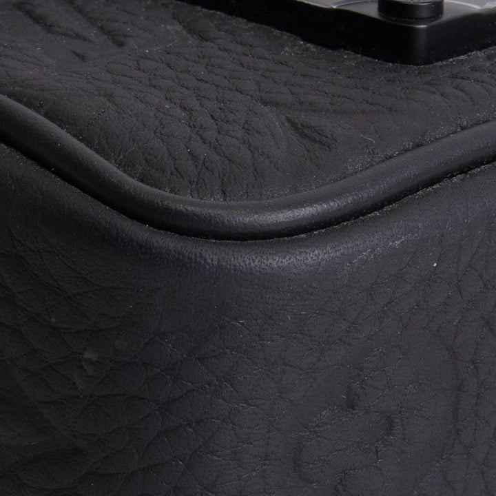 LOUIS VUITTON Taurillon Monogram Pico S Lock Messenger - Black