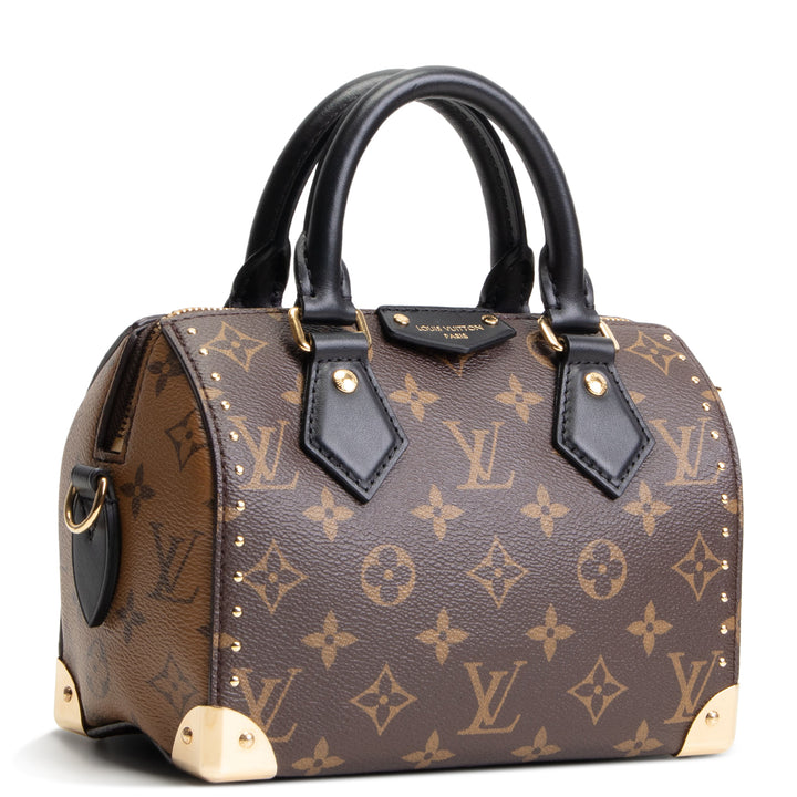 LOUIS VUITTON Reverse Monogram Speedy Trunk 20