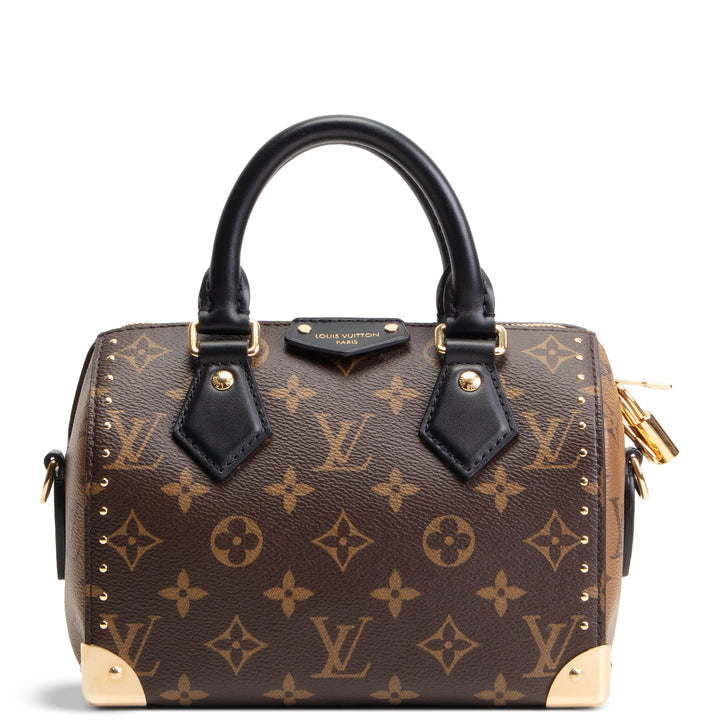 LOUIS VUITTON Reverse Monogram Speedy Trunk 20