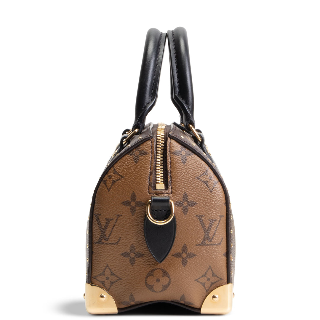 LOUIS VUITTON Reverse Monogram Speedy Trunk 20