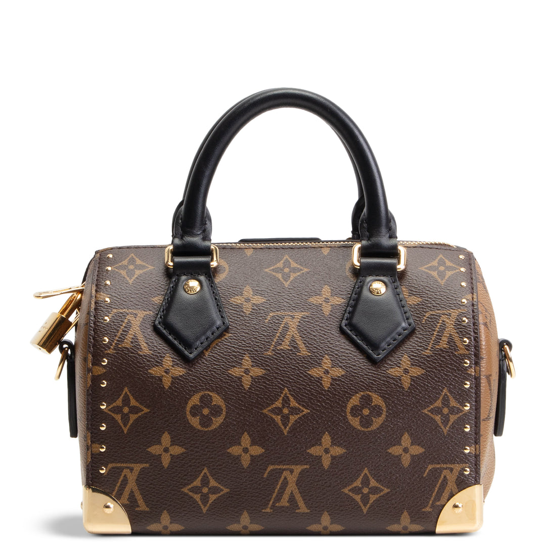 LOUIS VUITTON Reverse Monogram Speedy Trunk 20