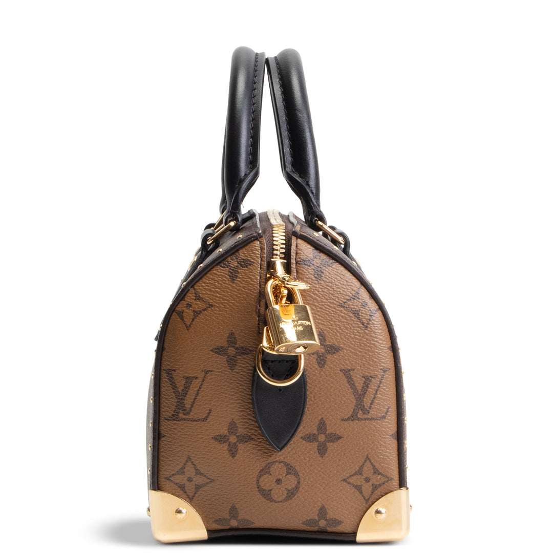 LOUIS VUITTON Reverse Monogram Speedy Trunk 20