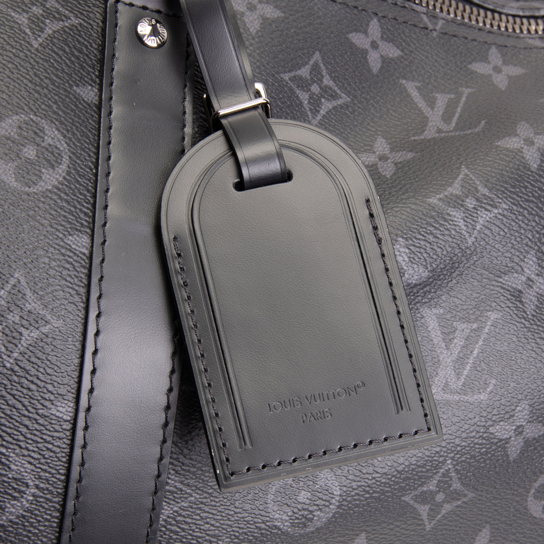 LOUIS VUITTON Monogram Eclipse Keepall 55