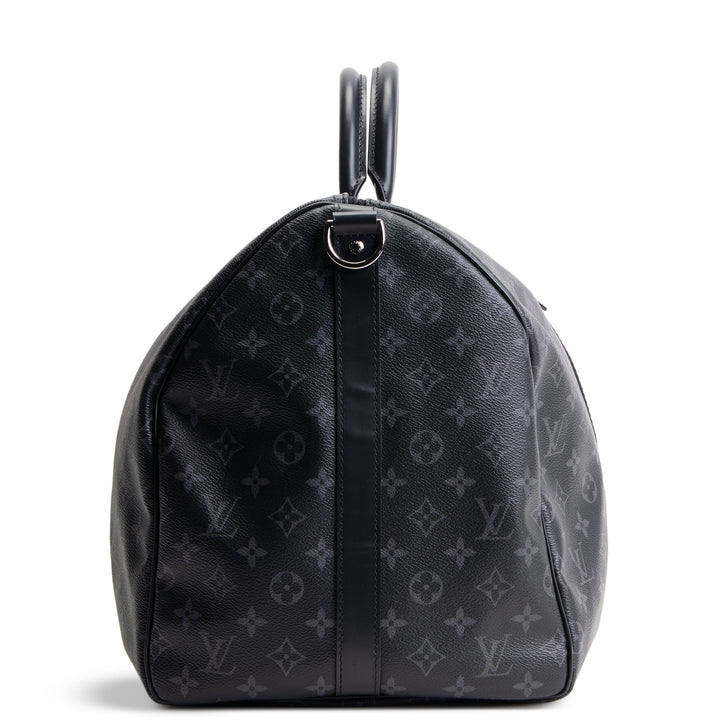 LOUIS VUITTON Monogram Eclipse Keepall 55