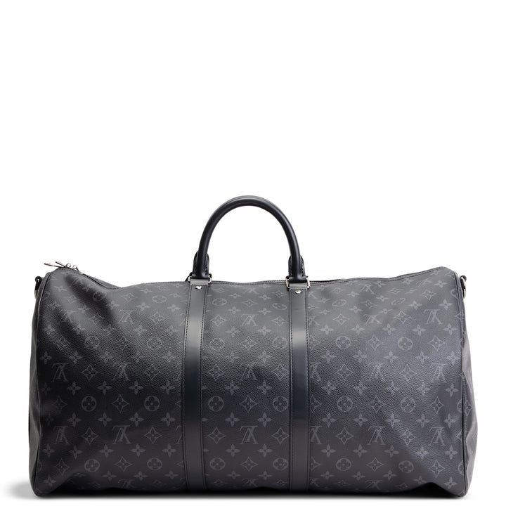LOUIS VUITTON Monogram Eclipse Keepall 55