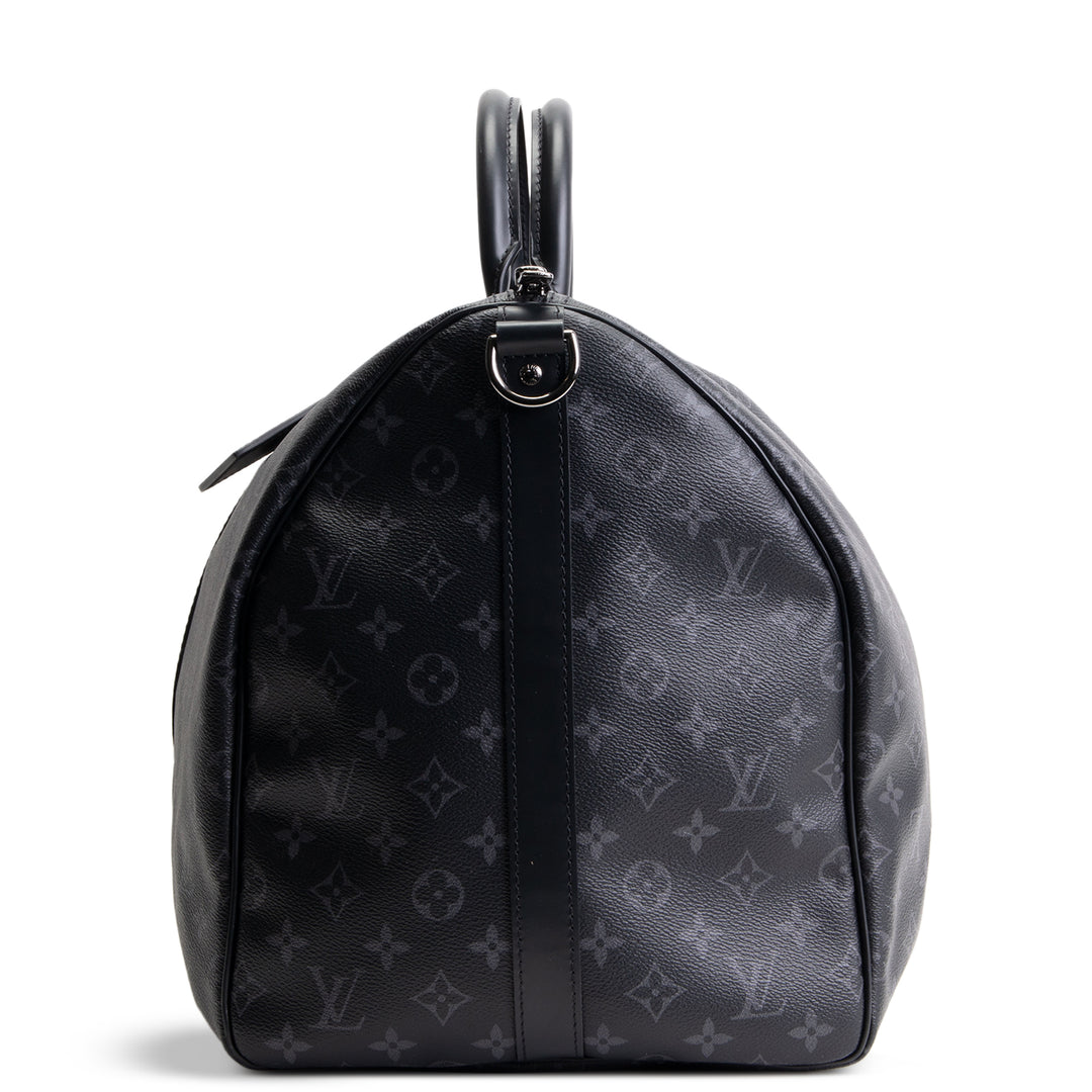 LOUIS VUITTON Monogram Eclipse Keepall 55